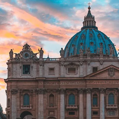 Bright Penthouse 2 M Stops From Vatican Museums Apartament Rzym